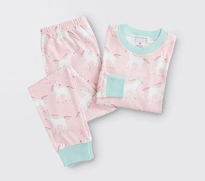 Rainbow Unicorn Pajama Set