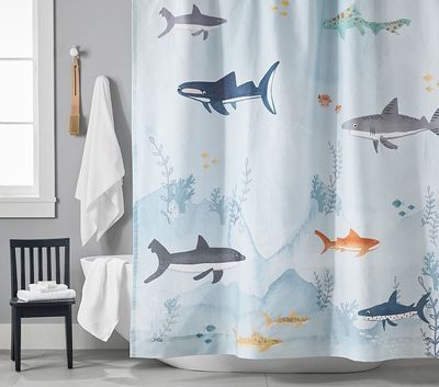 Shark Shower Curtain