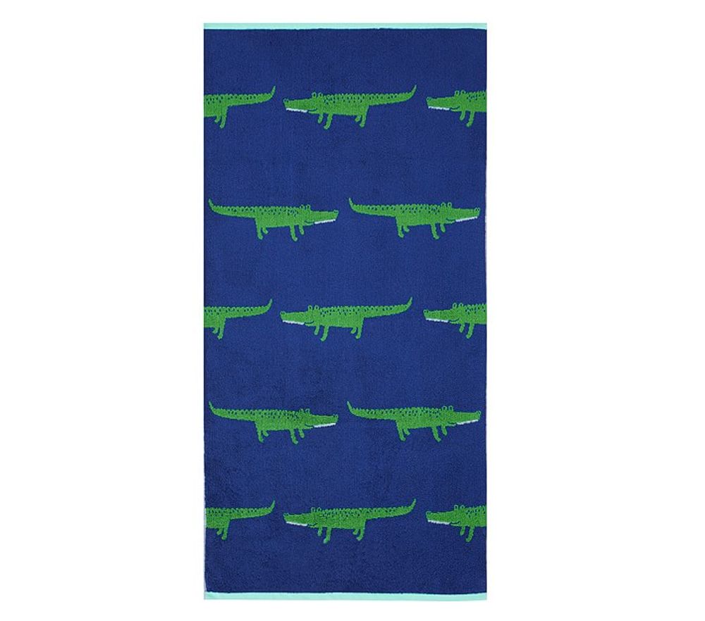 Alligator Jacquard Towel Collection