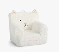 Anywhere Chair®, Ivory Sherpa Kitty