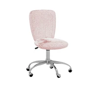 Square Upholstered 5-Leg Desk Chair