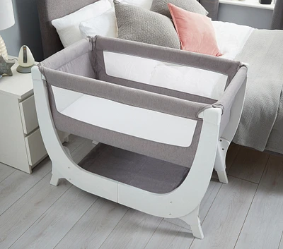 BEABA by Shnuggle Convertible Air Bedside Sleeper Bassinet