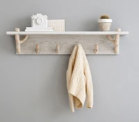 Birch Shelf with Pegs (36")