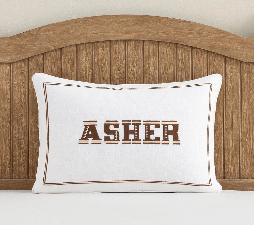 Football Personalized Pillow