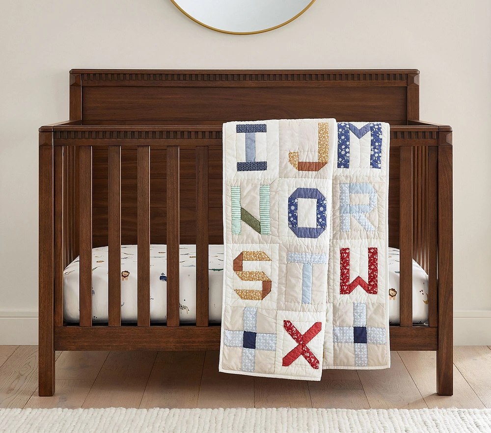 Patchwork ABC Baby Bedding