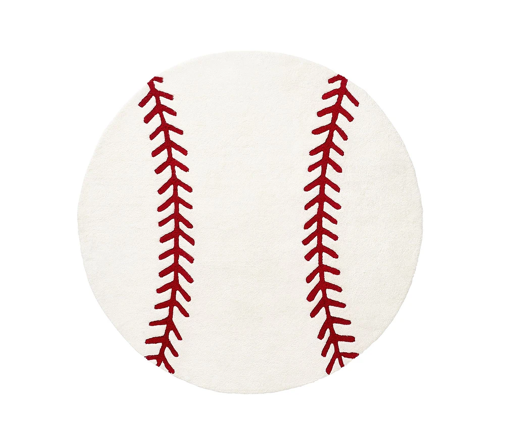 Baseball Rug