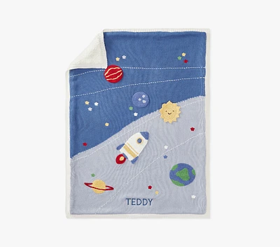 Space Heirloom Baby Blanket