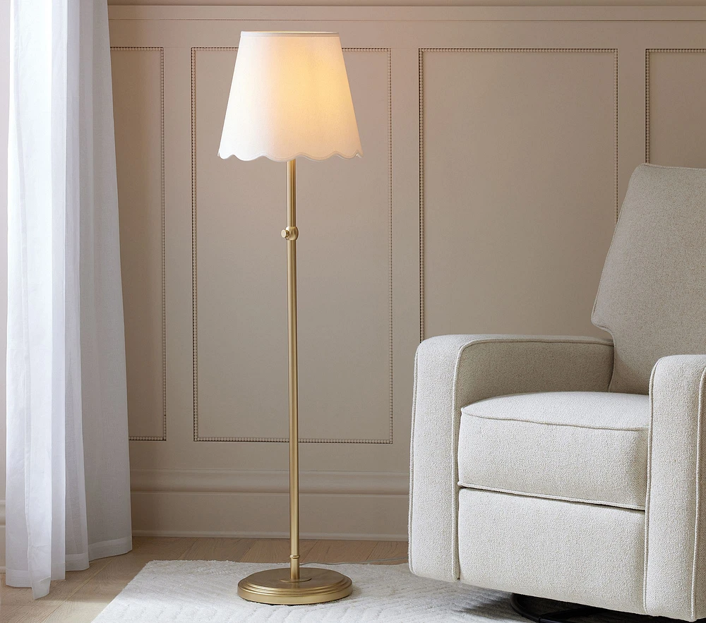 Amelia Adjustable Floor Lamp (60")