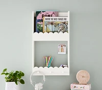 Scalloped Wall Organizer