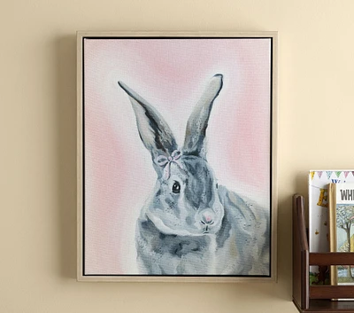 Fancy Friends Bunny Art (20" x 16")