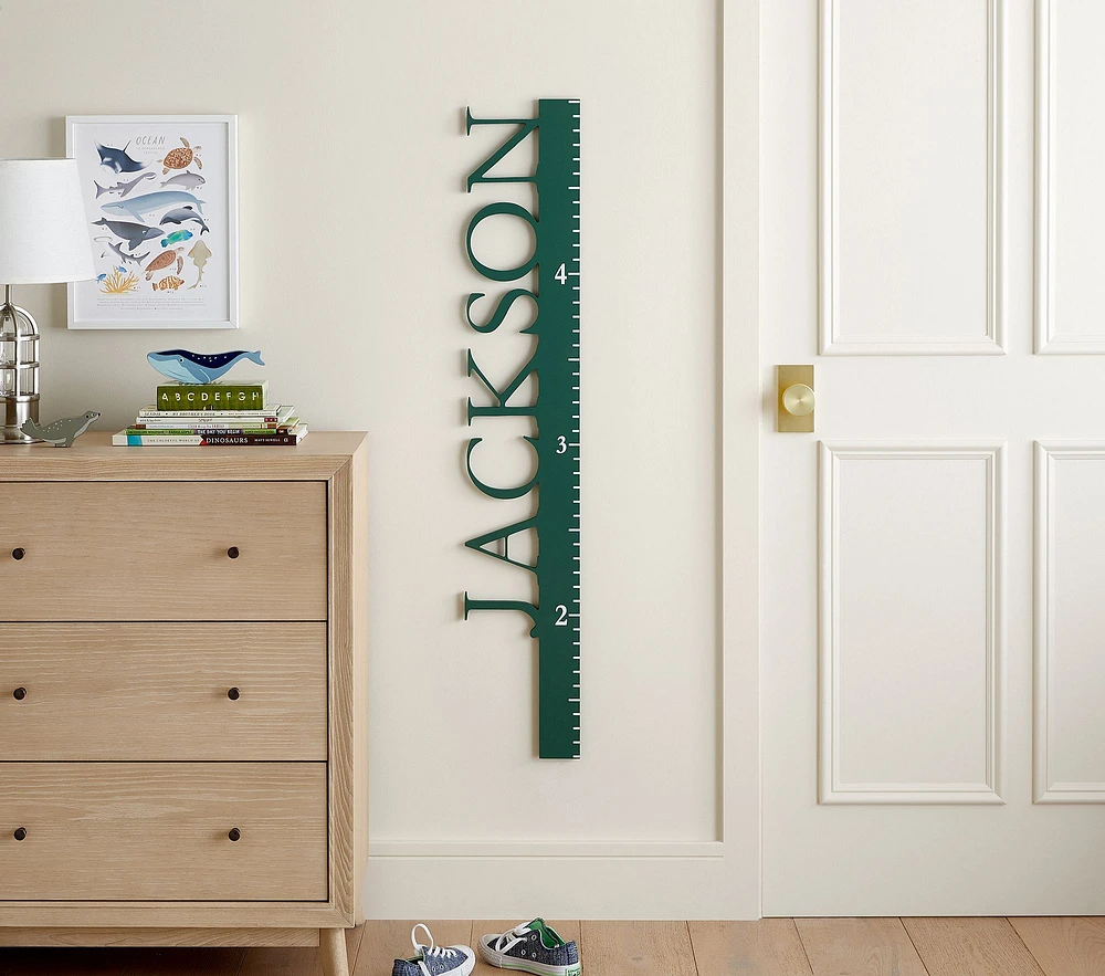 Personalized Garamond Growth Chart