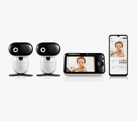 Motorola PIP 1510-2 Connect 5.0" Motorized Video Baby Monitor with 2 Cameras