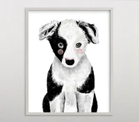 Limited Edition Minted® Baby Animal Dog Wall Art by Cass Loh