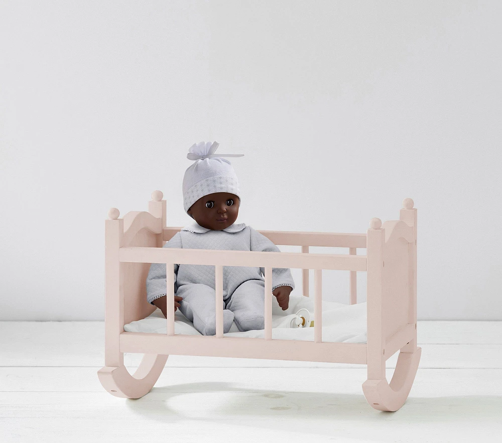 Götz Baby Doll Blush Cradle Bundle Set