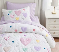 Confetti Hearts Quilt & Shams