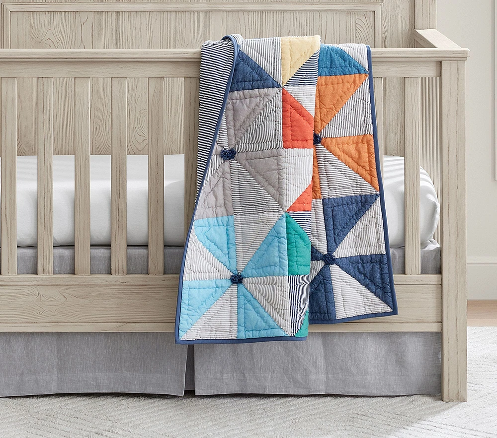 Pinwheel Baby Quilt