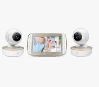 Motorola® VM50G-2 5" Video Baby Monitor with Motorized Pan/Tilt & Dual Cameras