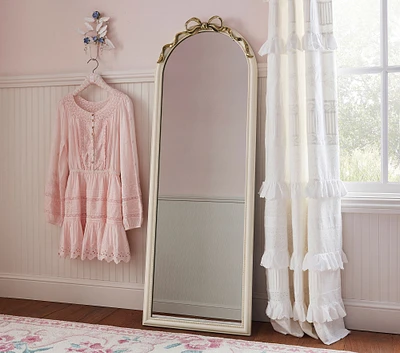 LoveShackFancy Bow Floor Mirror (57" x 20")