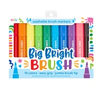 Big Bright Washable Brush Markers