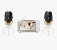 Motorola VM85-2 Connect 5" HD Wifi Video Baby Monitor with Digital Pan/Tilt & Dual Cameras