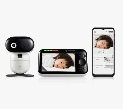 Motorola PIP 1610 HD Connect 5.0" WiFi HD Motorized Video Baby Monitor