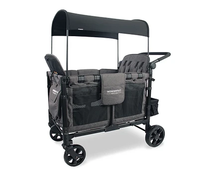 Wonderfold W4 Elite Multifunctional Quad Stroller Wagon