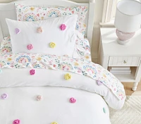 Zoey Pom-Pom Duvet Cover & Shams