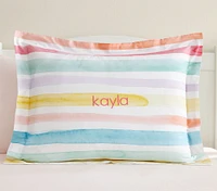 Kayla Stripe Organic Duvet Cover & Shams