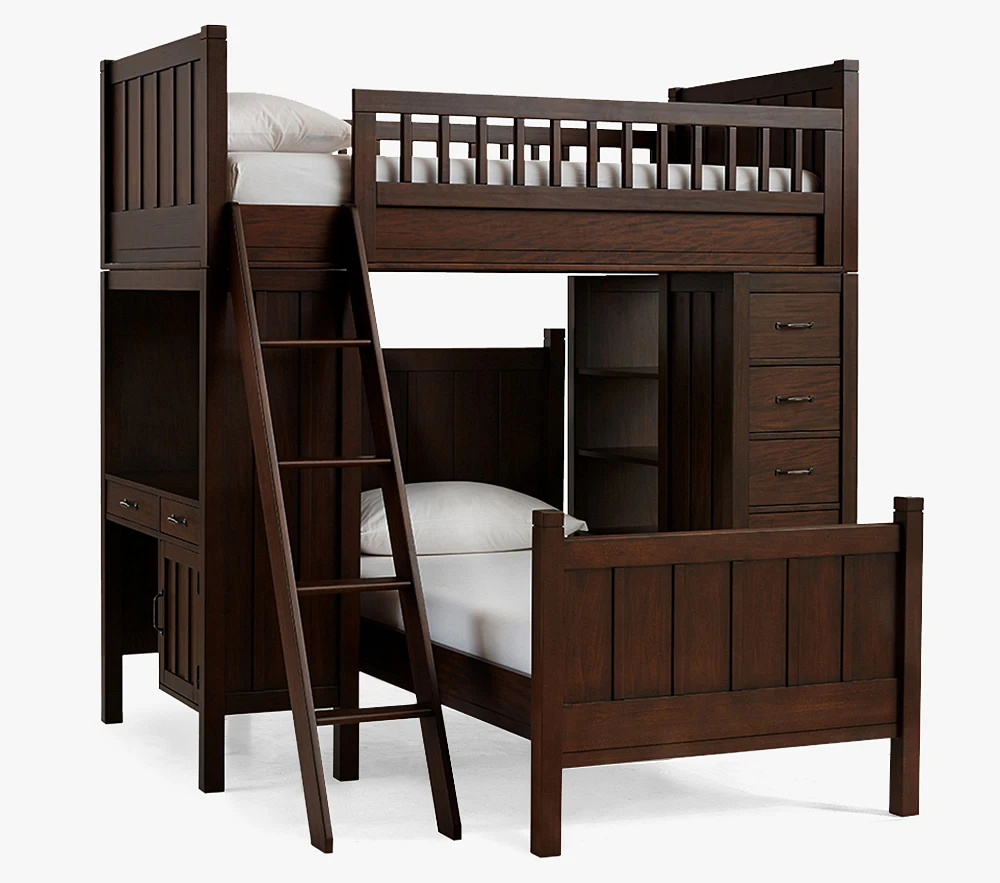 Camp Twin Loft System & Lower Bed Set