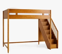 west elm x pbk Mid-Century Stair Loft Bed