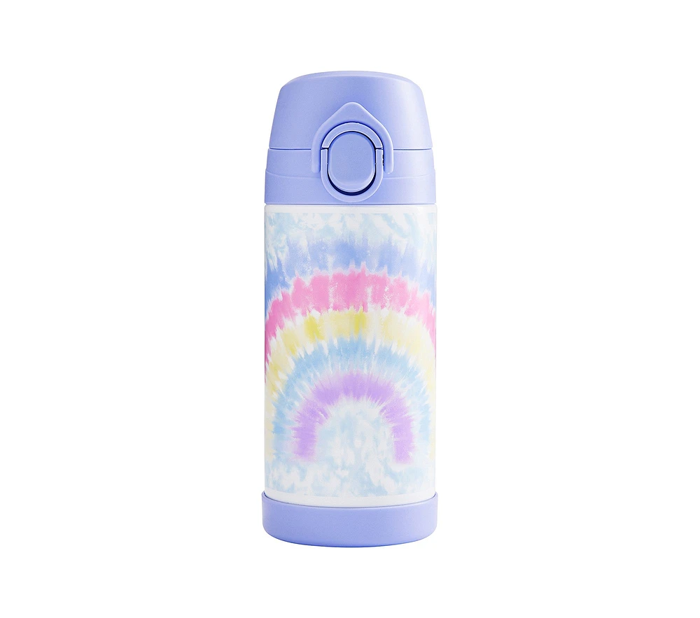 Mackenzie Aqua Rainbow Bright Tie-Dye Water Bottles