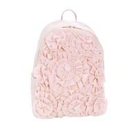 Monique Lhuillier Blush Rosette Backpacks