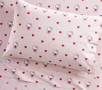 Hello Kitty® Organic Heart Sheet Set