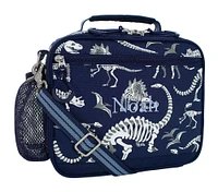 Mackenzie Navy Dinosaur Bones Glow-in-the-Dark Adaptive Lunch Box