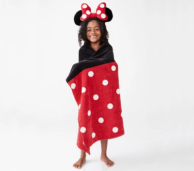 Disney Minnie Mouse Kid Hooded Towel