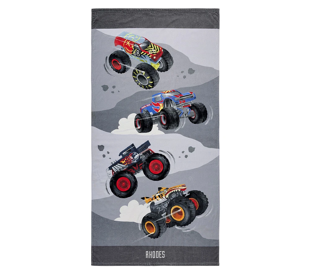 Hot Wheels™ Monster Trucks Kid Beach Towel