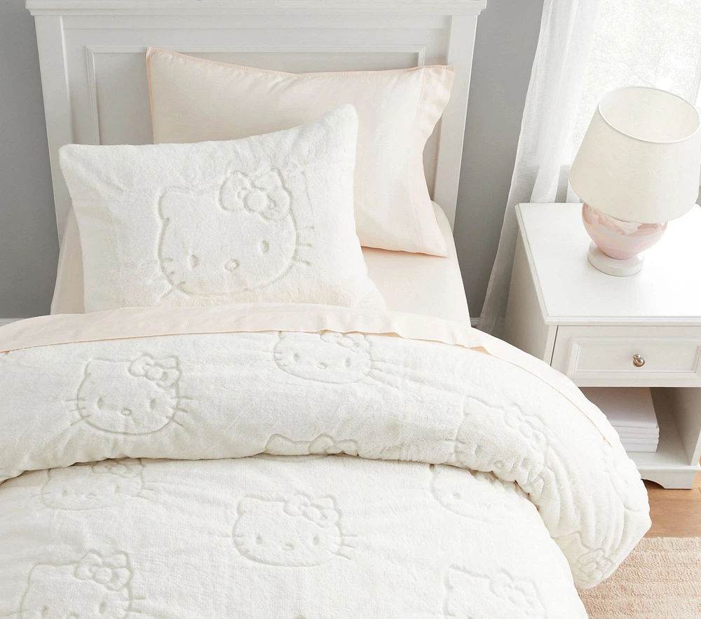 Hello Kitty® Magical Faux-Fur Quilt & Shams