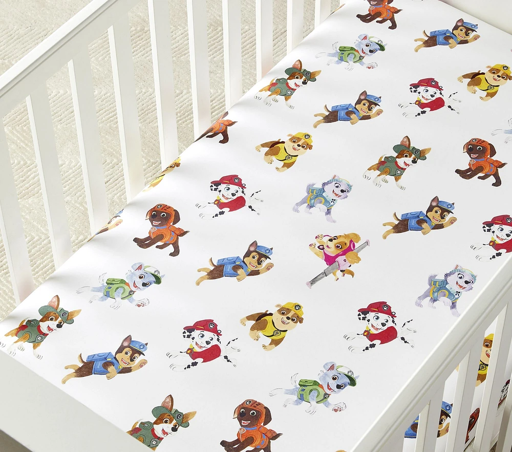 <i>PAW Patrol™</i> Organic Crib Fitted Sheet