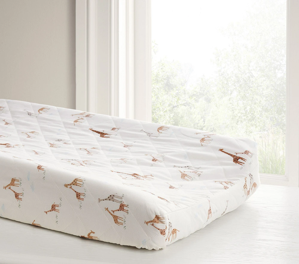 Goldie Giraffe Changing Pad Cover