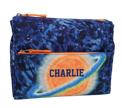 Mackenzie Navy Planet Tie-Dye Supplies Pouch