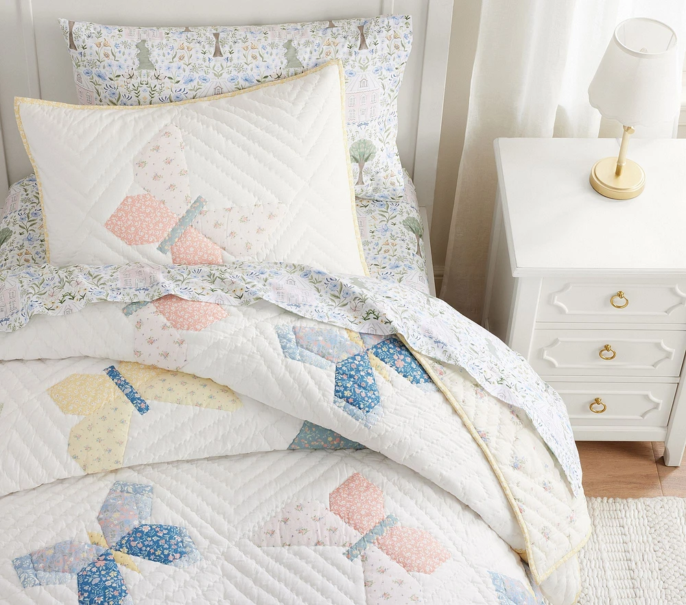 Heritage Butterfly Quilt & Shams