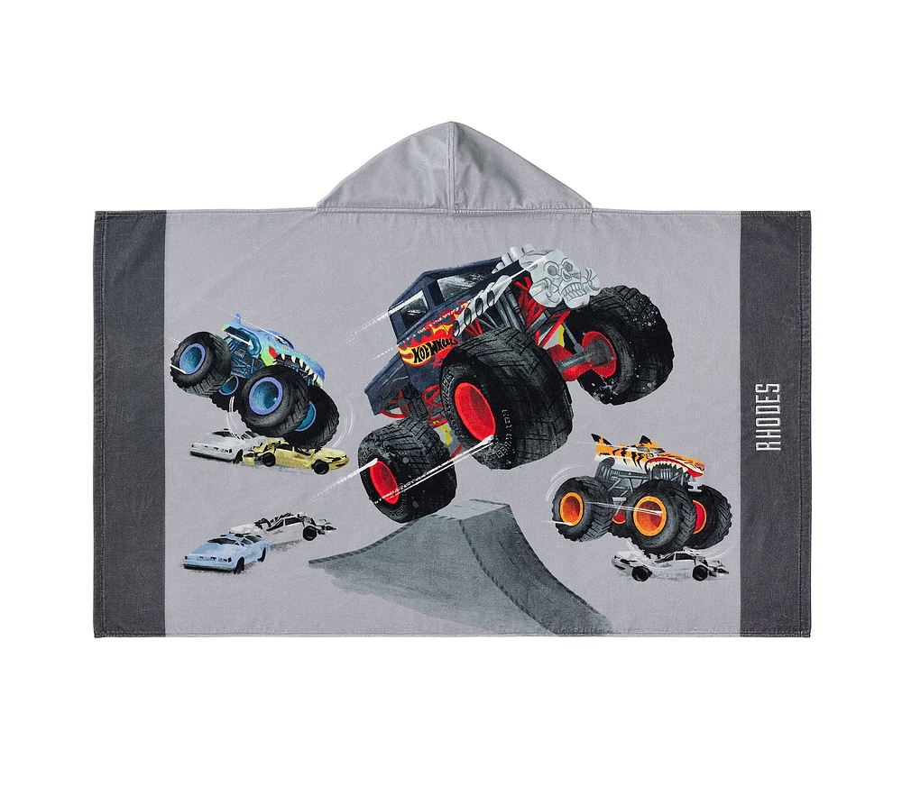 Hot Wheels™ Monster Trucks Kid Beach Hooded Towel