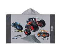 Hot Wheels™ Monster Trucks Kid Beach Hooded Towel