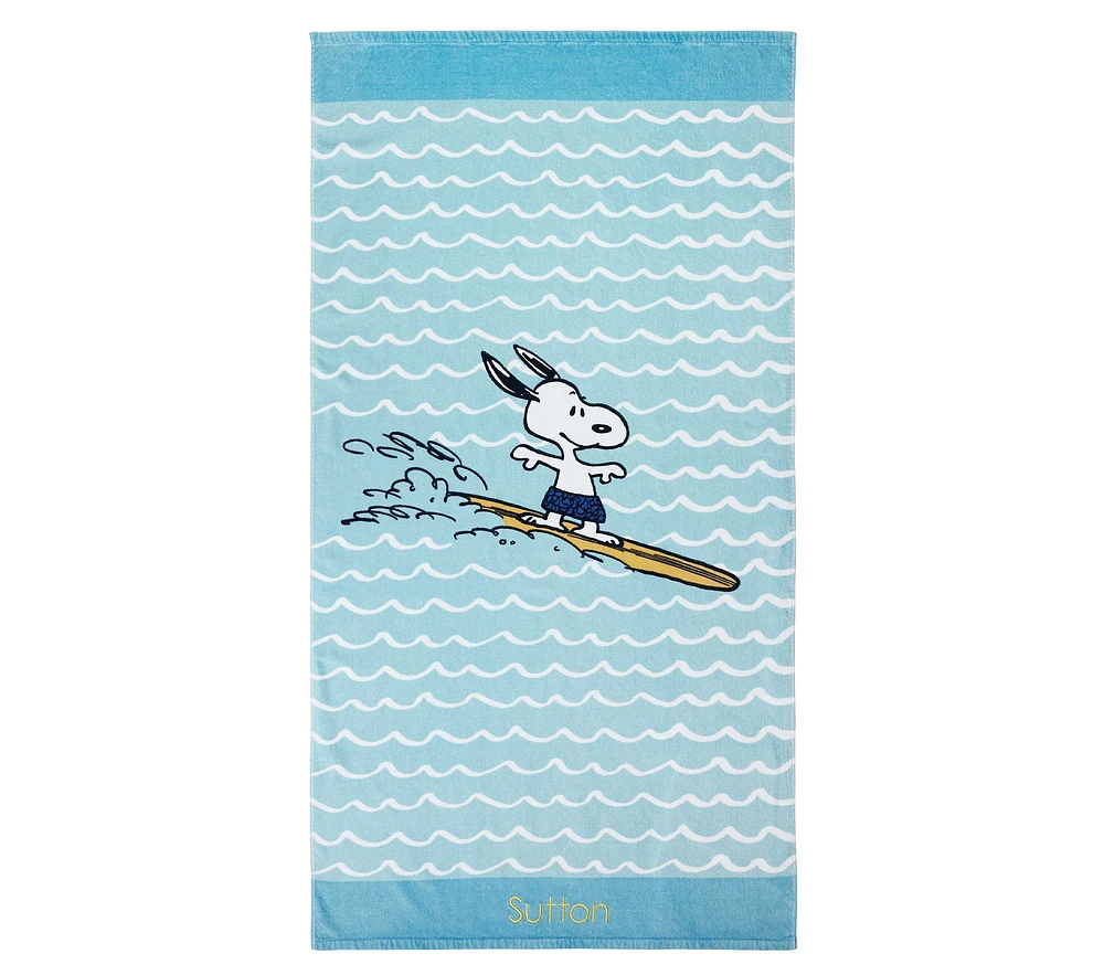 Peanuts® Snoopy® Surf Kid Beach Towel