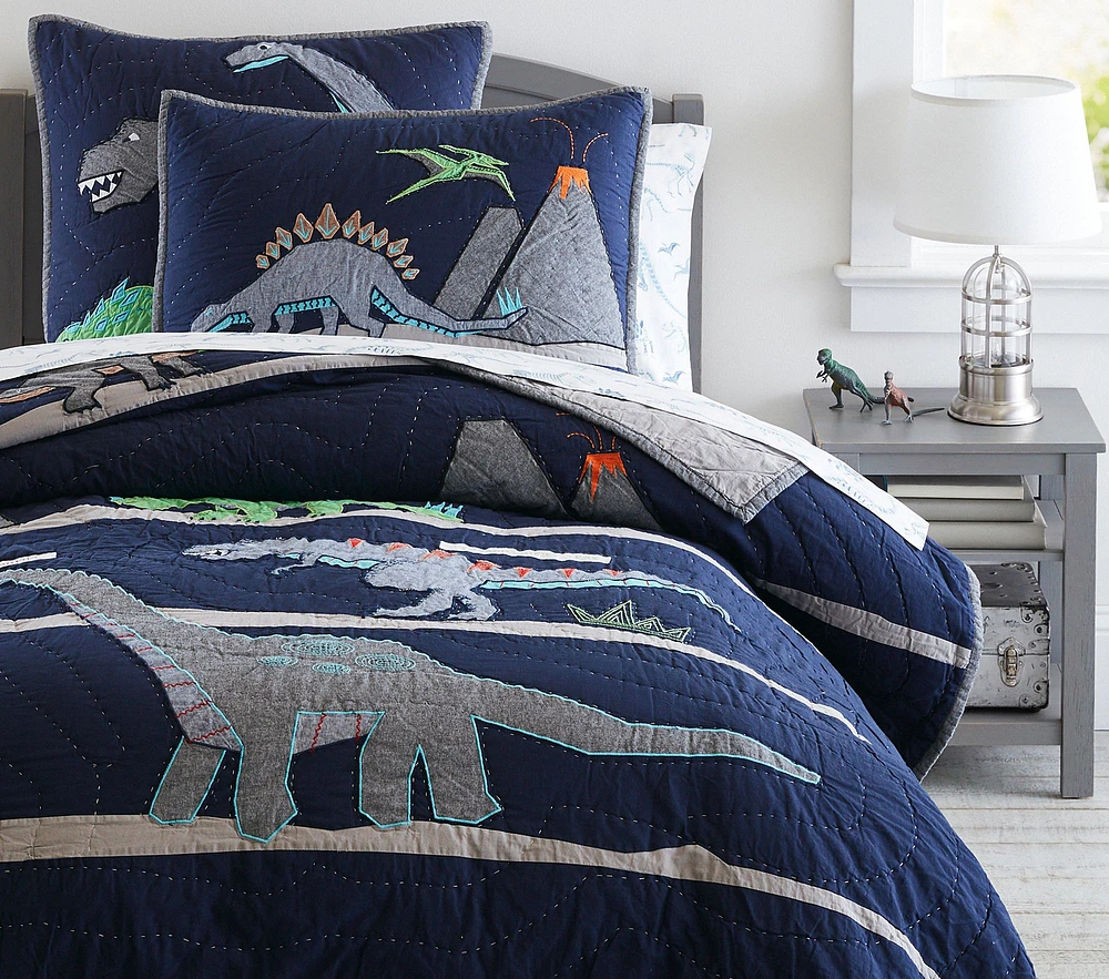 Warren Dinosaur Quilt & Shams