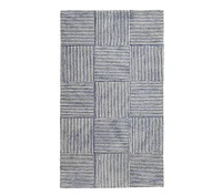 Concentric Square Tile Rug