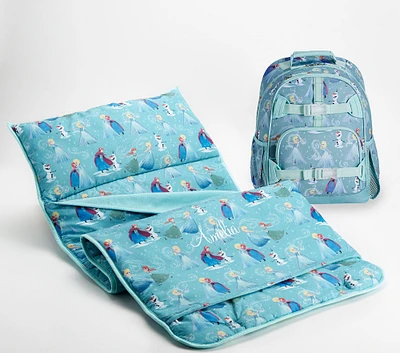 Mackenzie Aqua Disney <em>Frozen</em> Backpack and Nap Mat Bundle, Set of 2