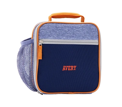 Mackenzie Navy/Blue/Orange Colorblock Lunch Boxes