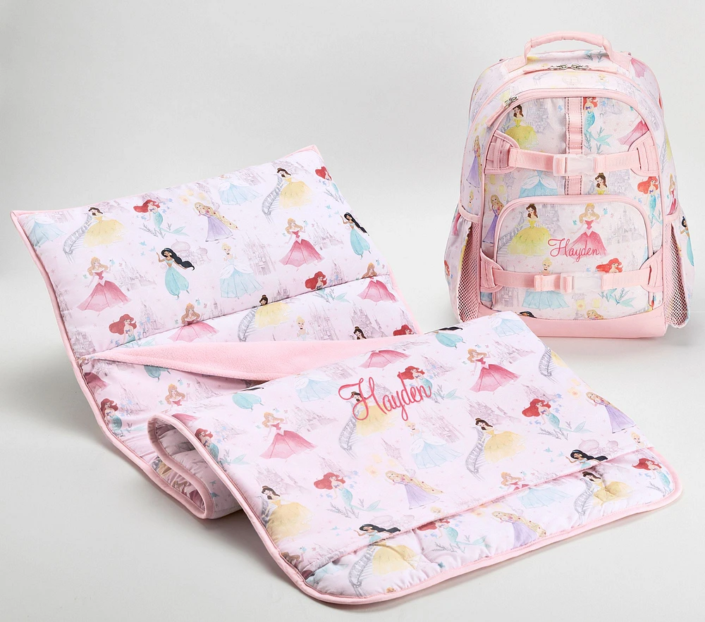 Mackenzie Disney Princess Castle Backpack and Nap Mat Bundle, Set of 2