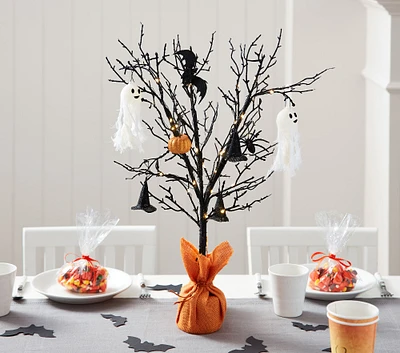 Light-Up Spooky Tabletop Tree